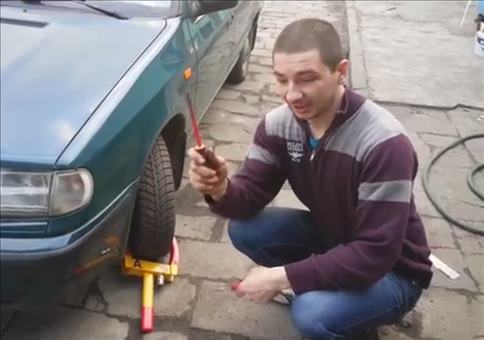 Parkkralle loswerden