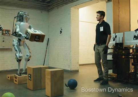 Bosstown Dynamics - Roboter ärgern