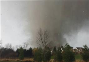 Tornado über Washington,IL - Mittendrin
