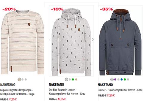 Naketano Restposten Sale bis 60% Rabatt 