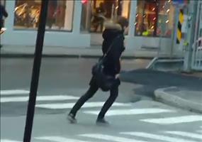 Stürmischer Tag in Norwegen