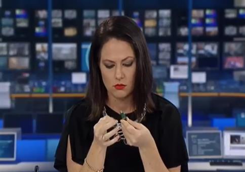 Nachrichtensprechern verpennt ihren Einsatz