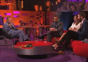 Riesenfliege in der Graham Norton Show