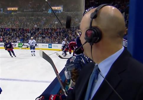 Extrem knappe Sache beim Eishockey