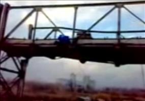 Ukrainer beim Flexen