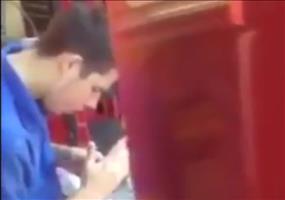 Arbeitskollegen erschrecken - Streetfighter Edition