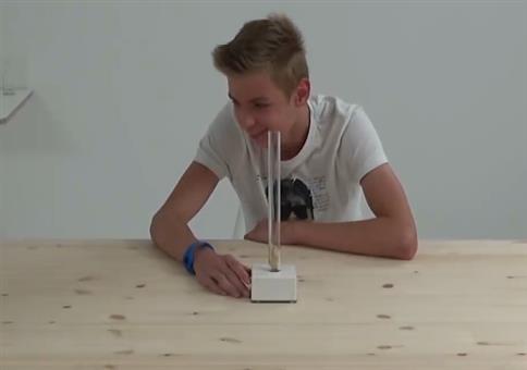 Aufgabe: Hol die Nuss aus dem Röhrchen