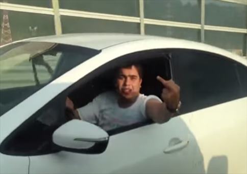 Instant Karma auf der Autobahn