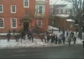 Schneeball Flashmob - FAIL