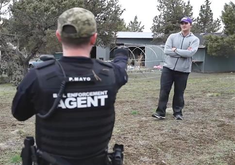 Keinen Schritt weiter!