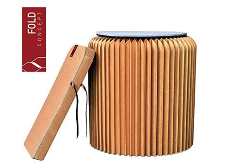 Faltbarer Papier Hocker
