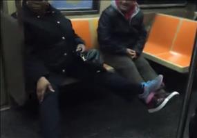 Nagetier in New Yorker Ubahn