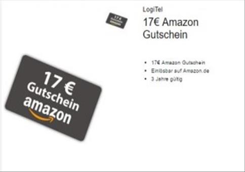 17€ Amazon-Guthaben geschenkt!