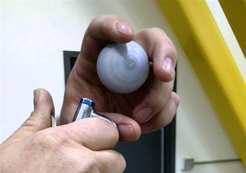 Der schnellste Golfball der Welt