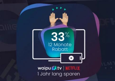 12 Monate waipu TV Perfect Plus für 8,70€ mtl. (statt 13€)
