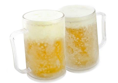 Bierkrug zum Einfrieren