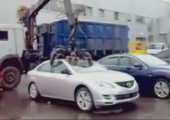 So wird mit Falschparkern in Russland umgegangen