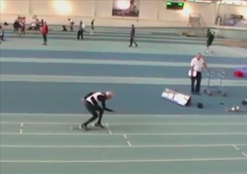 Wenn ein 95 jähriger 200m sprintet