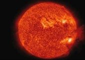 Riesige Sonneneruption