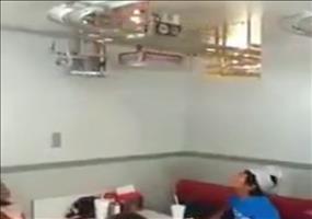 Speisezug im Restaurant