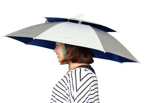 Sich mit diesem Regenschirm zum Vollhorst machen