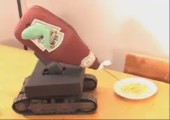 Automatischer Ketchup-Spender