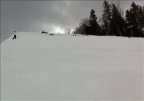 Wenn 30 Leute auf Ski gleichzeitig einen Backflip machen