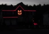 Halloween Light Show - Gangnam_Style 2012