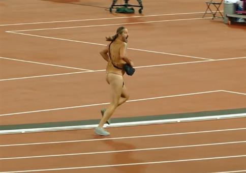 Flitzer bei der Leichtathletik WM