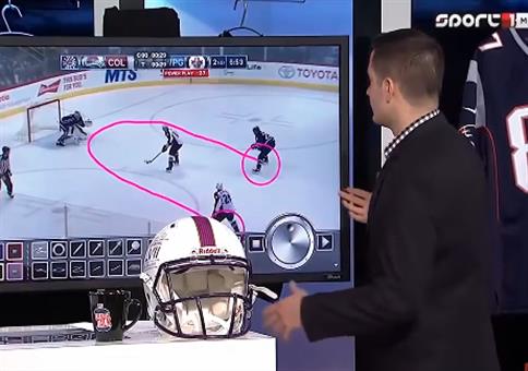 Pimmelanalyse beim Eishockey