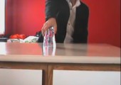 Der Trick mit dem Wasserglas