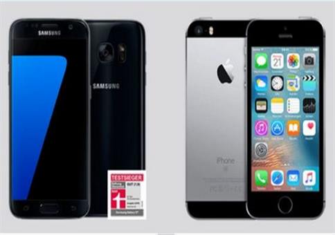 Galaxy S7 oder iPhone SE + GRATIS Allnet-Flat!
