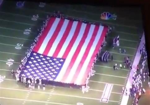 Spontan FAP auf die Nationalhymne