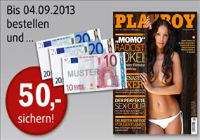 Playboy Jahresabo für effektiv 16€