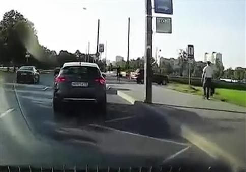 Abschleppseil VS Rollerfahrer