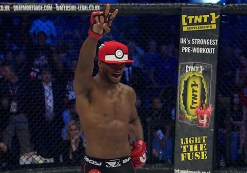 Pokemon Move beim MMA Kampf