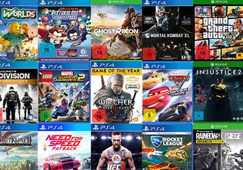 Media Markt: 3 Konsolen oder PC Games für 79€