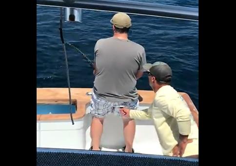 Wenn beim Angeln die Rute zuckt