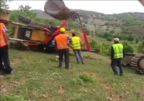 Bagger bergen - Einmal mit Profis