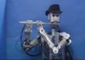Flötenspieler-Roboter
