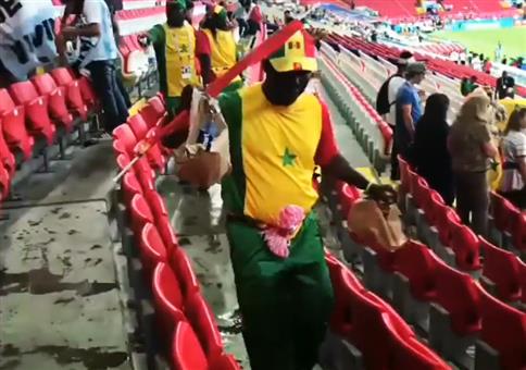 WM 2018: Saubere Fans im Stadion