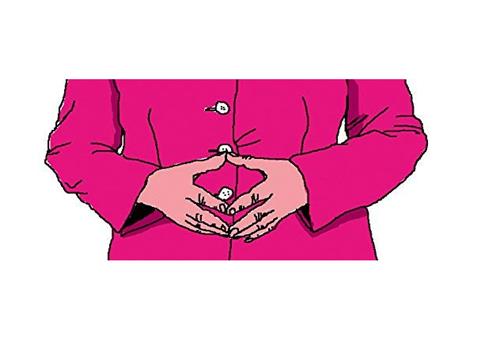 Wenn Angela Merkel dich auf Klo zum Hinsetzen auffordert