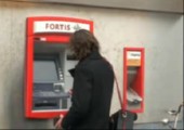 Geld abheben bei der Fortis-Bank