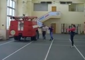 Geschwindigkeitstest bei der Feuerwehr