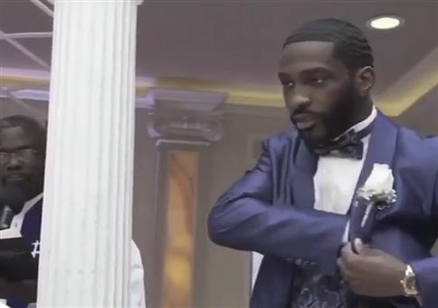 Wenn der Trauzeuge nach dem Ring sucht