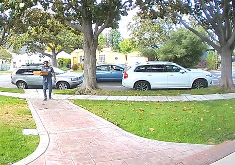 Da wird dem Lieferdienst das Auto vor der Nase geklaut