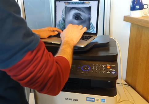 Samsung Galaxy S8 Iris-Scanner Hack