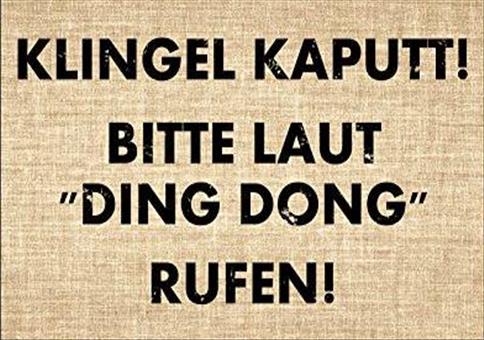 Klingel kaputt!
