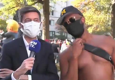 Er macht einen auf Franzose