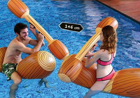 Aufblasbares Pool-Battle-Set